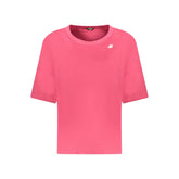 K-WAY Pink Cotton Women Top